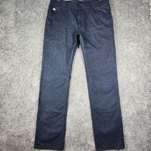 Robert Graham Pants Mens 34 Classic Fit Blue Micro Pattern NWOT